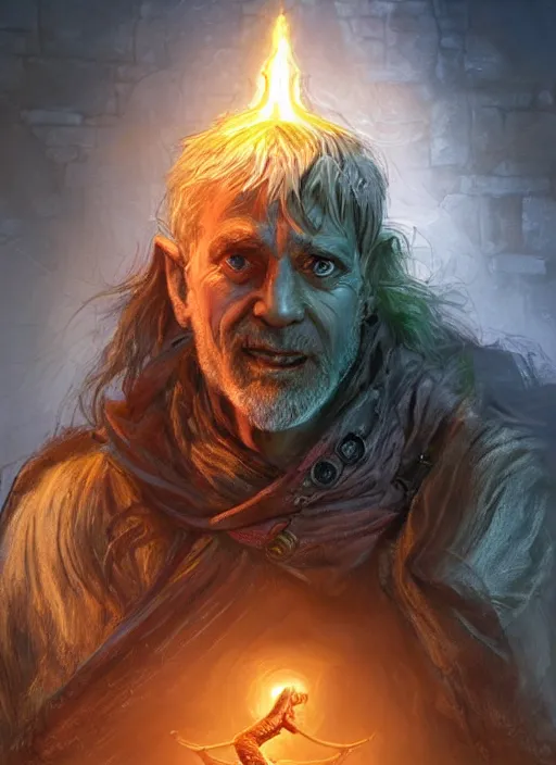 Prompt: poor beggar, ultra detailed fantasy, bright, colourful, dndbeyond, realistic, dnd character portrait, full body, pathfinder, pinterest, art by ralph horsley, dnd, rpg, lotr game design fanart by concept art, behance hd, artstation, deviantart, global illumination radiating a glowing aura global illumination ray tracing hdr render in unreal engine 5