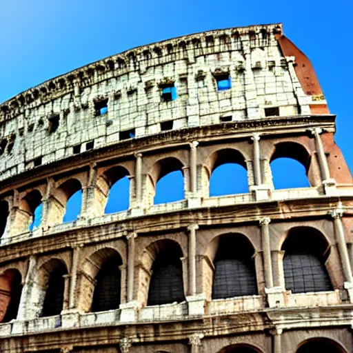 Image similar to colosseum