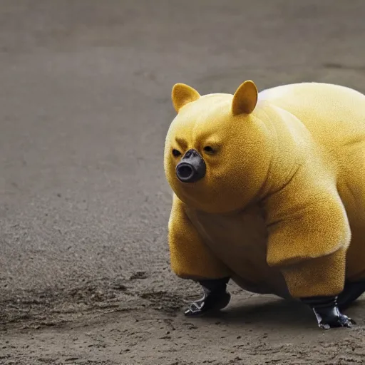 Image similar to national geographic professional photo of drowzee, award winning