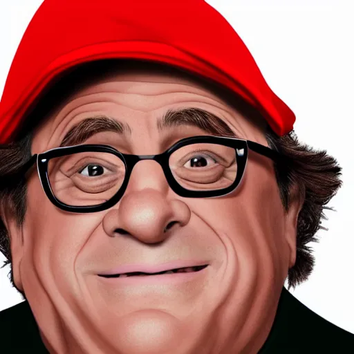 Image similar to danny devito as a dorito, realistic, 4 k