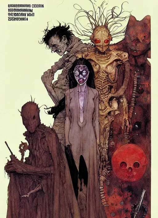 Image similar to sandman comic by chiara bautista and beksinski and norman rockwell and greg rutkowski weta studio, and lucasfilm