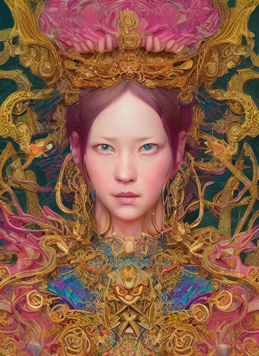 Image similar to yunnan : : by martine johanna and simon stalenhag and chie yoshii and casey weldon and wlop : : ornate, dynamic, particulate, rich colors, intricate, elegant, highly detailed, centered, artstation, smooth, sharp focus, octane render, 3 d