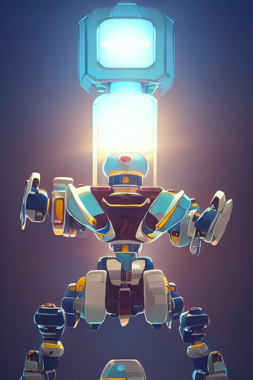 Image similar to metabots medabots medarotto medarot robot minimalist comics, behance hd by jesper ejsing, by rhads, makoto shinkai and lois van baarle, ilya kuvshinov, rossdraws global illumination ray tracing hdr radiating a glowing aura