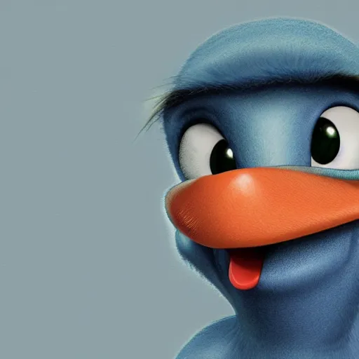 Image similar to perry the platypus, ultra hyper realistic digital art, detailed, ambient lighting, 4 k 8 k ultra hd