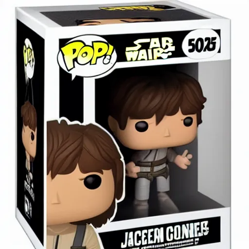 Prompt: a jacen solo ( from star wars legends ) funko pop