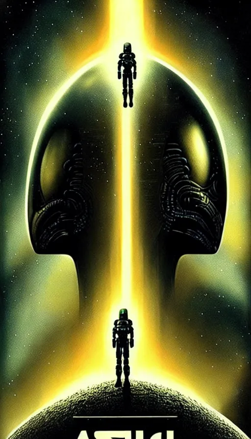 Image similar to exquisite alien poster art by lucasfilm, 8 k, denoised