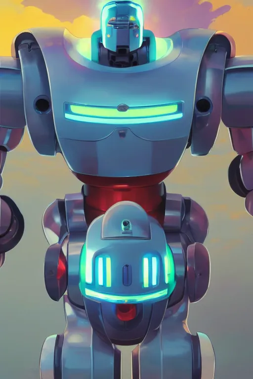 Image similar to metabots medabots medarotto medarot robot minimalist comics helmet mask neon cybereye, behance hd by jesper ejsing, by rhads, makoto shinkai and lois van baarle, ilya kuvshinov, rossdraws global illumination ray tracing hdr radiating a glowing aura