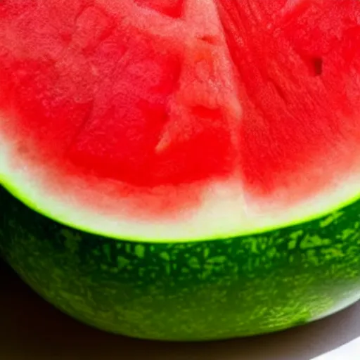 Image similar to a close up of a slice of red water melon with the face of mel gibson