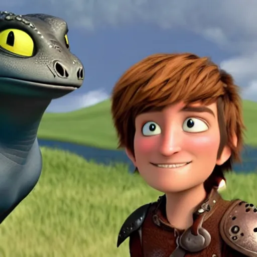 Image similar to zippleback from how to train your dragon