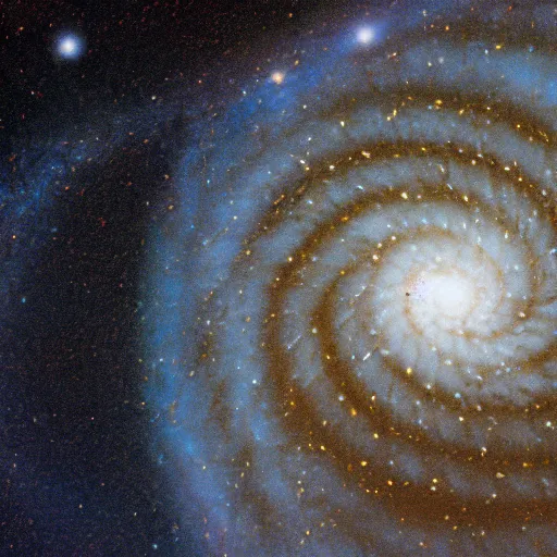 Image similar to extremely detailed photo of a spiral galaxy