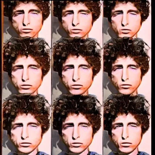 Image similar to The face of Bob Dylan at N years old for N=[1, 2, 5, 10, 15, 20, 25, 30, 40, 50, 60, 70, 80]