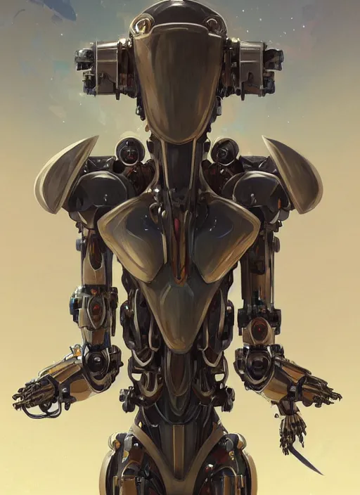 Image similar to portrait of anthropomorphic mecha - bandarch ( great sword ) protoengineer biohacker, intricate, elegant, highly detailed animal monster, digital painting, artstation, concept art, smooth, sharp focus, illustration, art by artgerm and greg rutkowski and alphonse mucha, 8 k