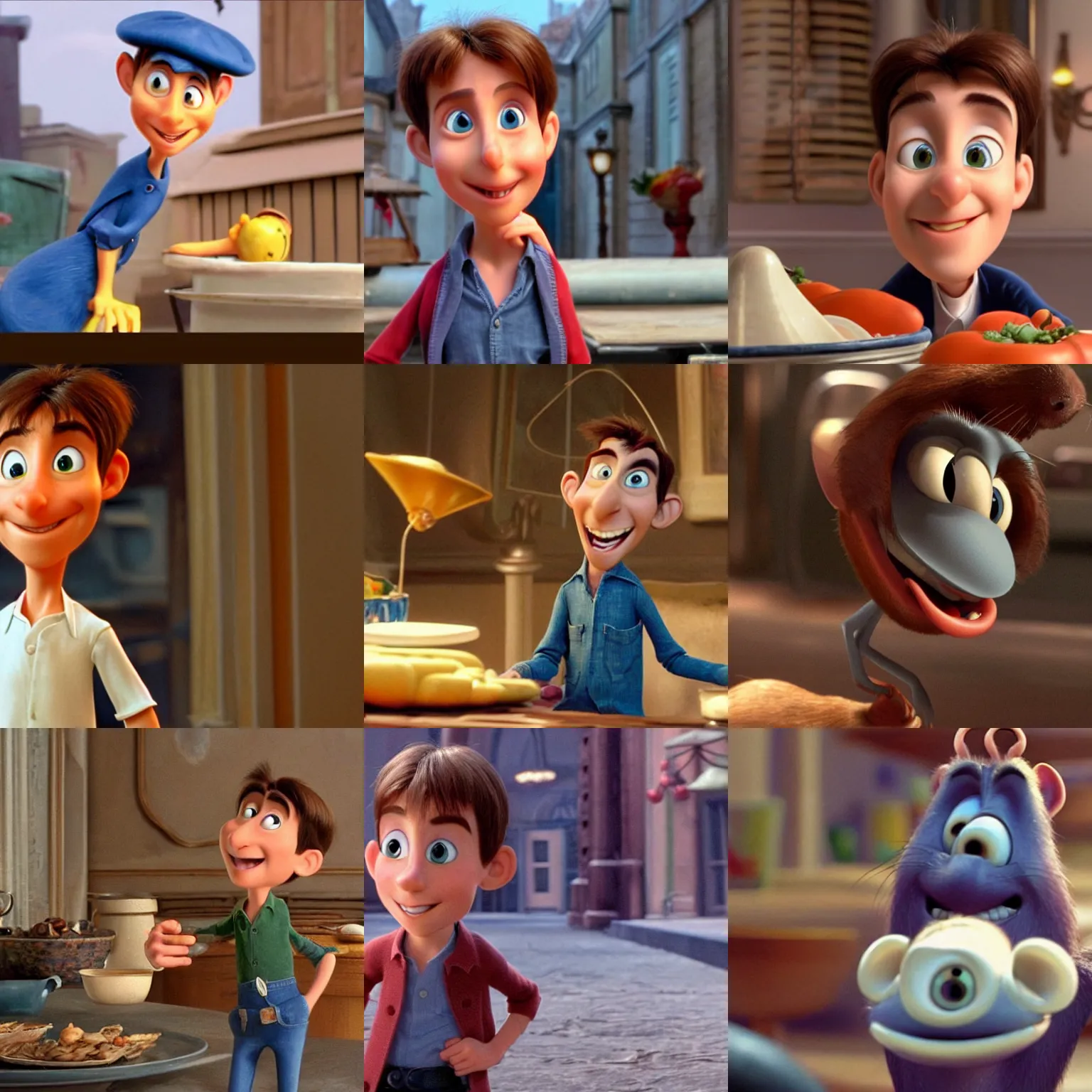 Prompt: Tom Cruise as seen in Disney Pixar's Ratatouille (2007) 👀