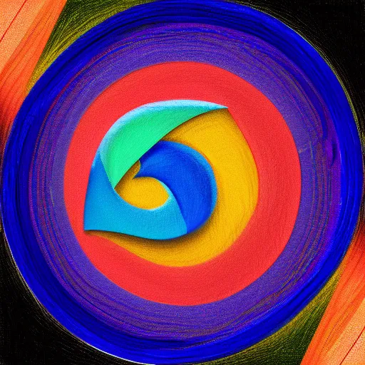 Image similar to chromadepth artwork