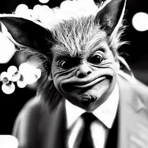 Prompt: “Donald trump as a gremlin”