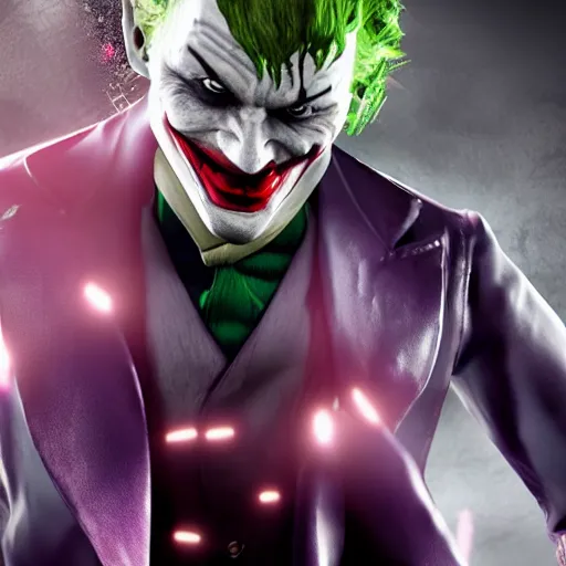 The Joker, Tekken 7, Unreal Engine, Octane Render, 