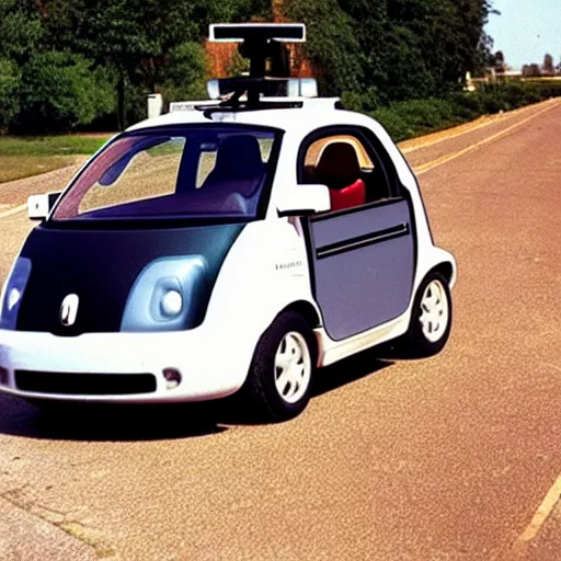 Image similar to google street view car ( 1 9 9 7 )