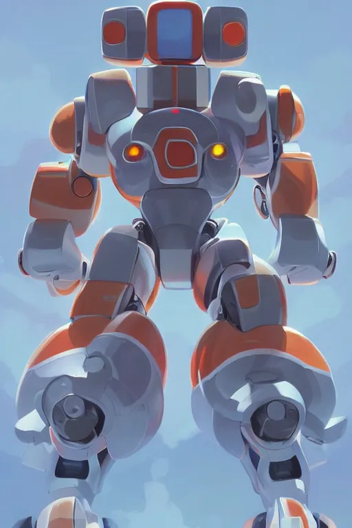 Image similar to metabots medabots medarotto medarot robot minimalist comics, behance hd by jesper ejsing, by rhads, makoto shinkai and lois van baarle, ilya kuvshinov, rossdraws global illumination ray tracing hdr radiating a glowing aura