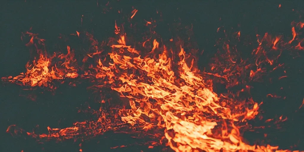 Prompt: and it burns, burns, burns, highly detailed, sharp, cinematic, 8 k,