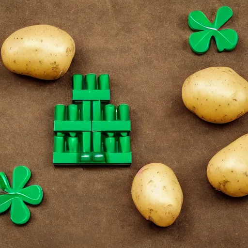 Image similar to lego Irish potato famine