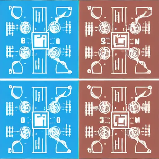 Image similar to neurological transistor matrix