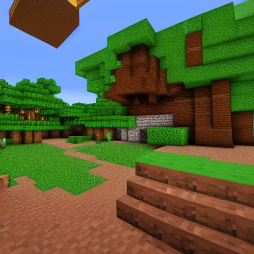 Image similar to minecraft main menu