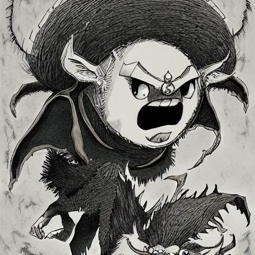 Image similar to Puck by Kentaro Miura