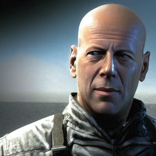 Prompt: Bruce Willis in MW2