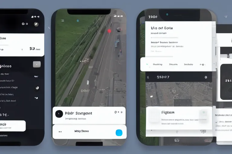 Prompt: High Quality, photorealistic UI/UX design Screens of Uber, in the style of Figma Designs