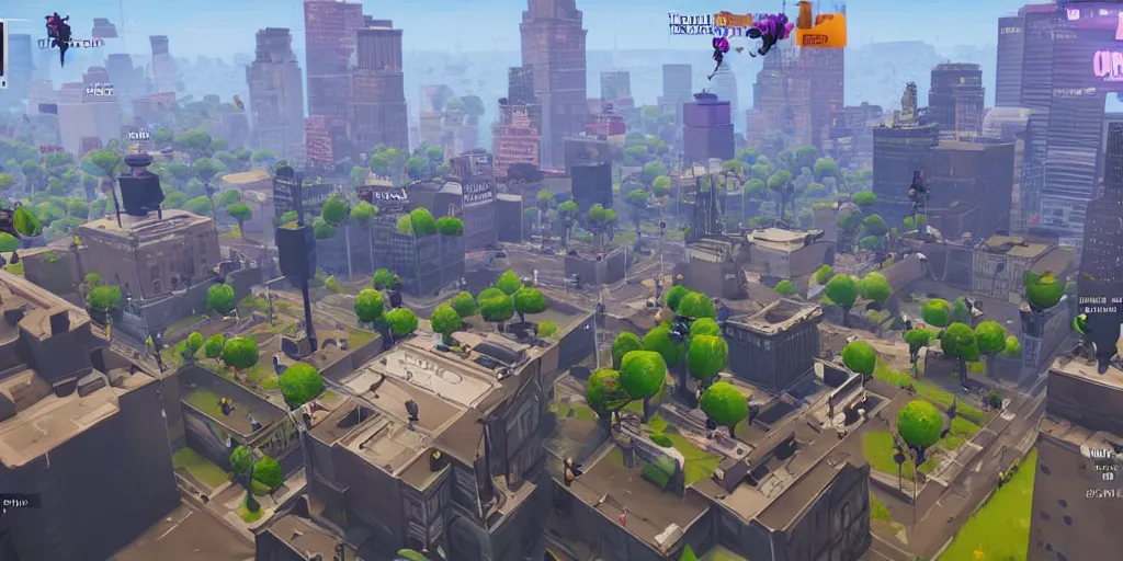 Image similar to New York map location in Fortnite