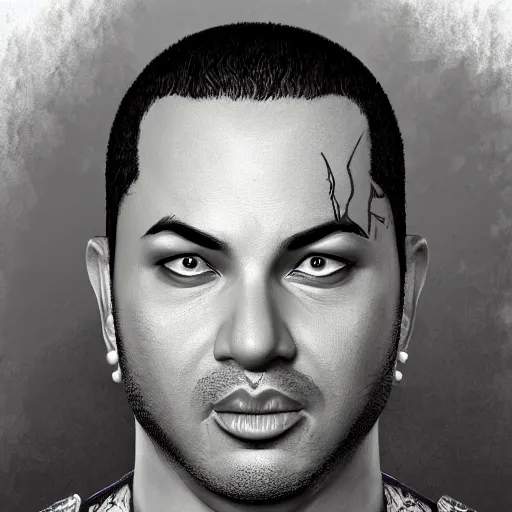 Prompt: Mohammed VI Sketch Hyperdetailed , trending on artstation , CGSociety