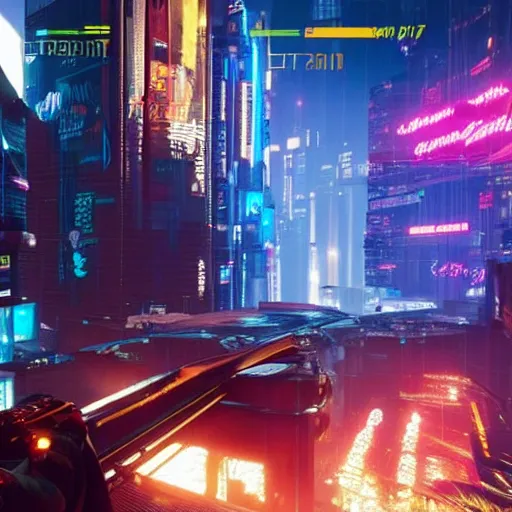 Prompt: The lost alpha version of Cyberpunk 2077
