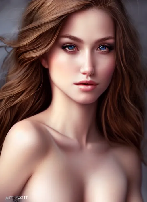 Prompt: a gorgeous female photo, professionally retouched, soft lighting, realistic, smooth face, full body shot, torso, dress, perfect eyes, sharp focus on eyes, 8 k, high definition, insanely detailed, intricate, elegant, art by artgerm and j scott campbell