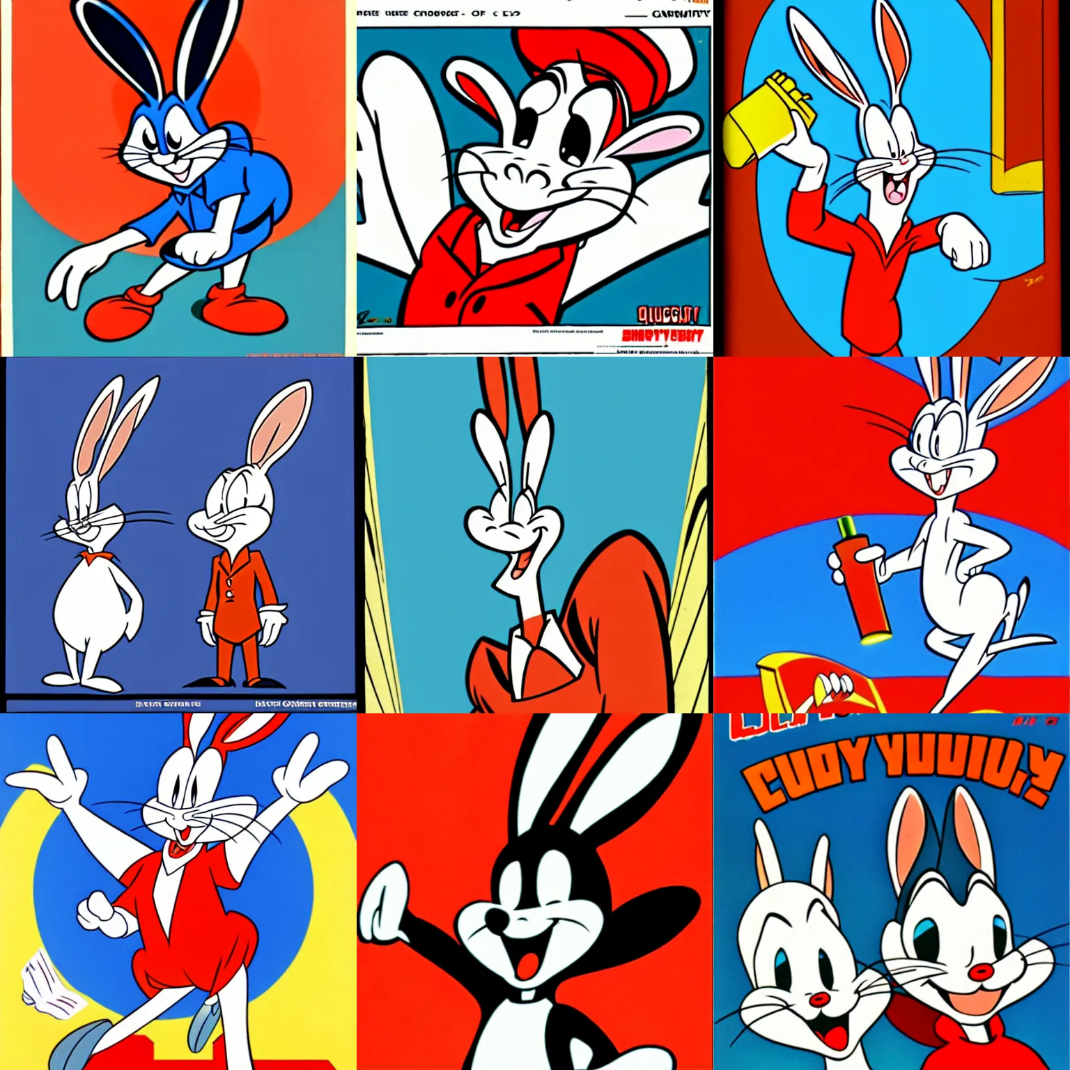 bugs bunny communist, 1 9 6 0 cartoon style, looney | Stable Diffusion ...