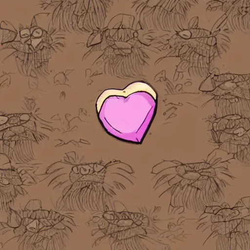 Image similar to cute hedgehog heart love cute adorable emote twitch waving lineart