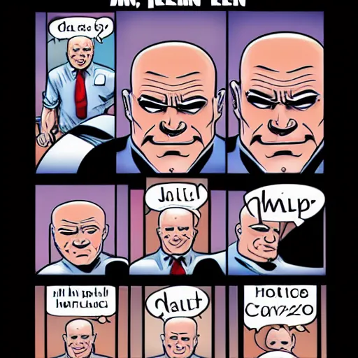 Prompt: Mr. Clean in the style of jack kirby