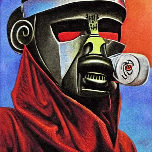 Image similar to mf doom