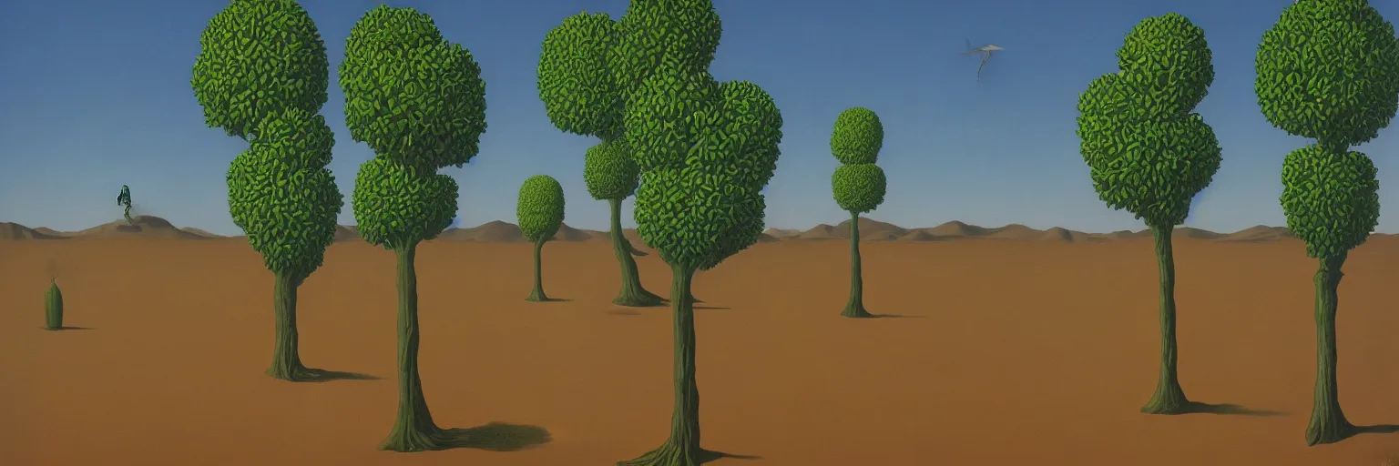 Image similar to marjiuana painting magritte