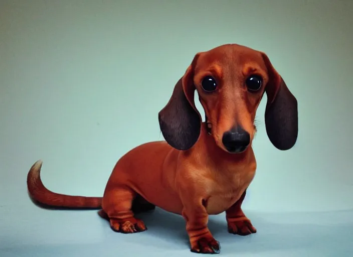 Image similar to Dachshund as a minion