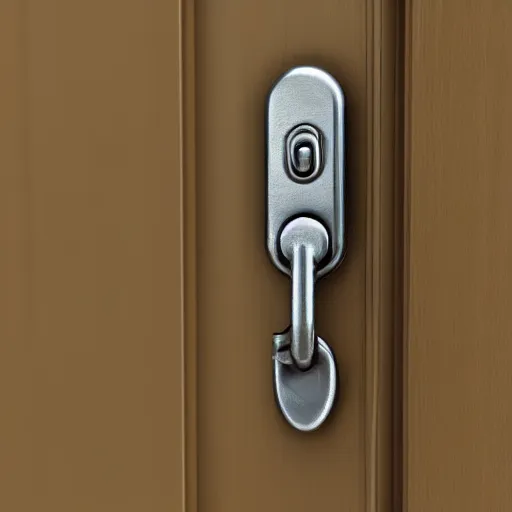 Image similar to door latch, realistic photo, 8 k