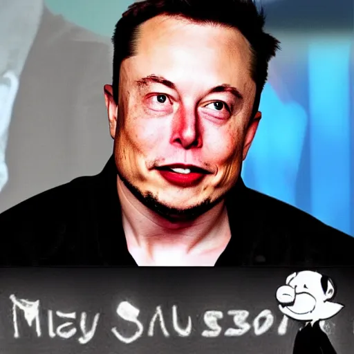 Image similar to elon musk as a disney character