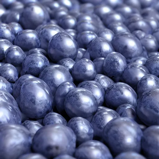 Image similar to 3 d rendering of gorgeous crystal blueberry, unreal engine, ultra detailed, 4 k