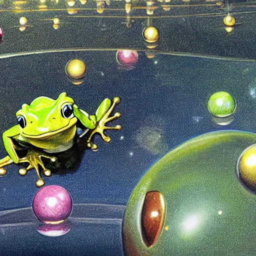 Cute Glass Frog 2d Illustration Graphic by FonShopDesign · Creative Fabrica