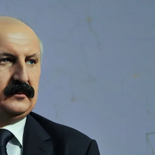 Image similar to Alexander Lukashenko in Cyberpunk 2077