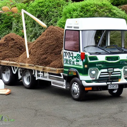 Image similar to Japan’s Kei-tora ‘Mini Truck’ Gardening Contest