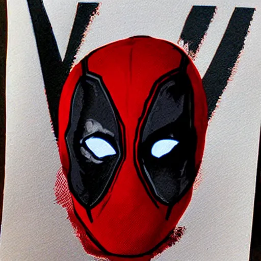 Image similar to Deadpool got a love letter