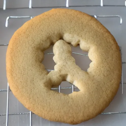 Image similar to arch linux shaped cookie