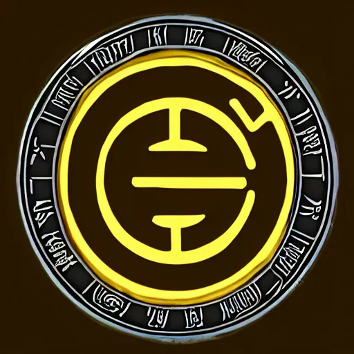 Prompt: sparta crypto logo