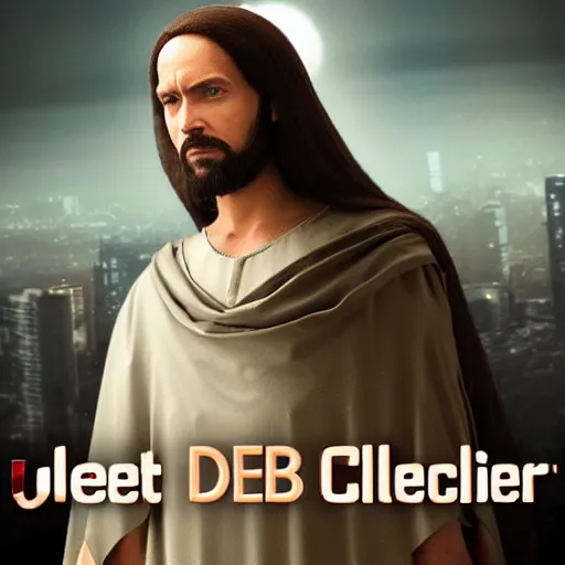 Image similar to debt collector jesus