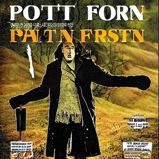 Prompt: postman uk is crying folk horror